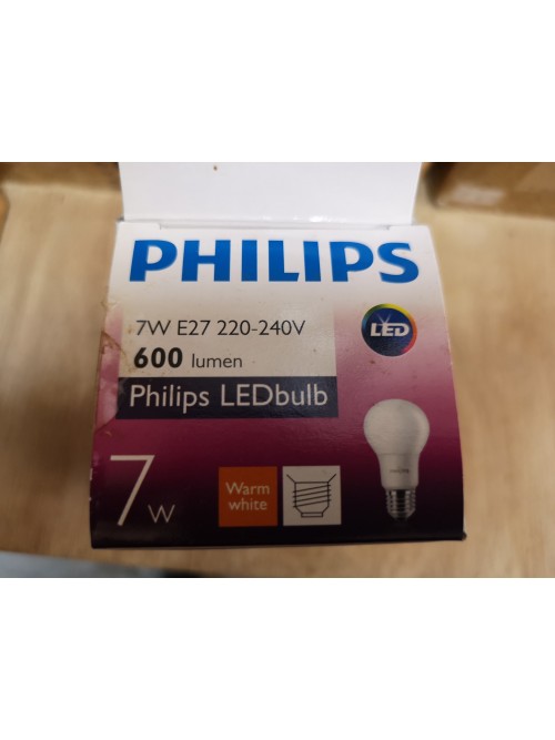 Philips LEDBulb 7W E27 3000K