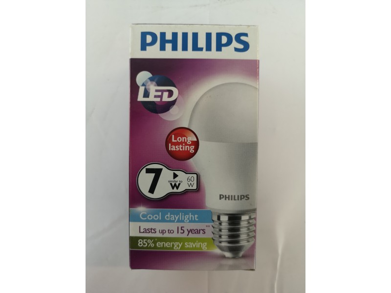 Philips LEDBulb 7-60W E27 