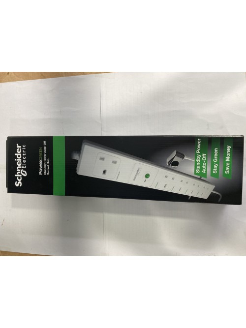 Schneider 5 way Extension Socket 