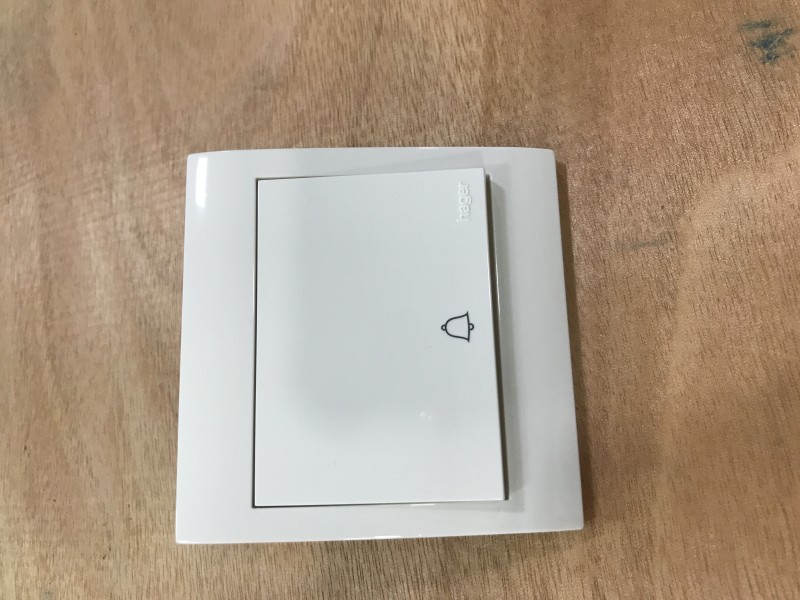 Hager Bell Switch Stylea-White