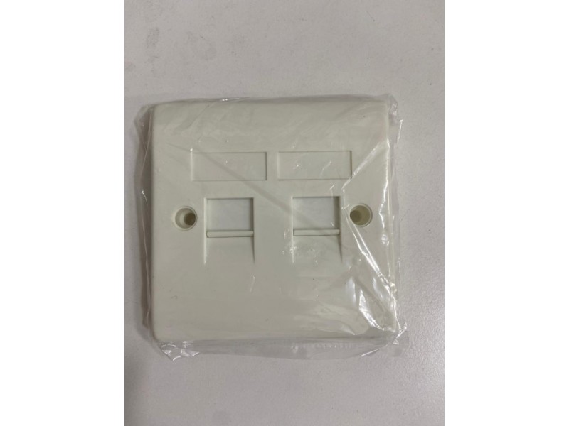 2 Port Faceplate