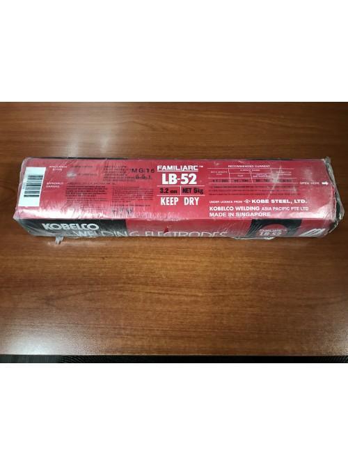 KOBELCO LB-52-3.2mm Welding Electrodes (Net 5kg dia(3.2) x Length(350) 