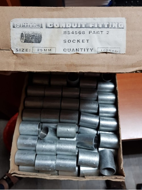 "Spinne" 25mm BS4568 GI Socket Class 4