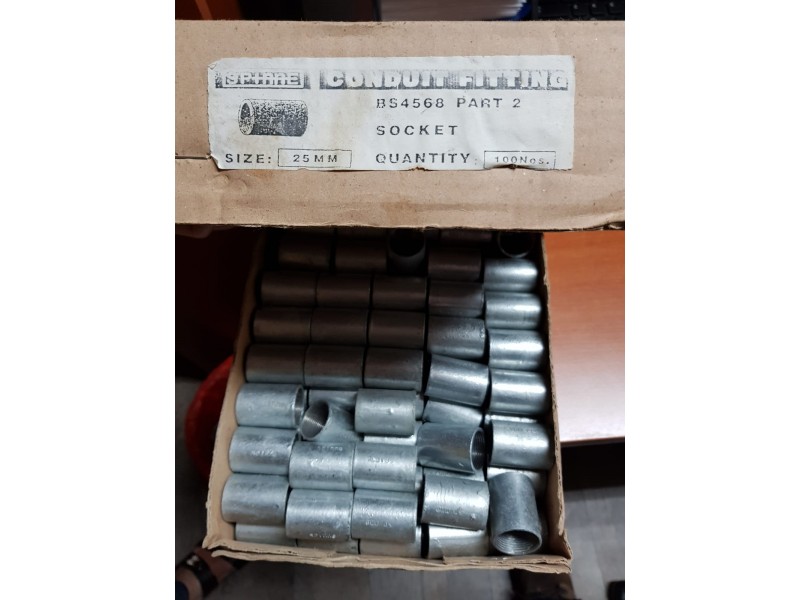"Spinne" 25mm BS4568 GI Socket Class 4