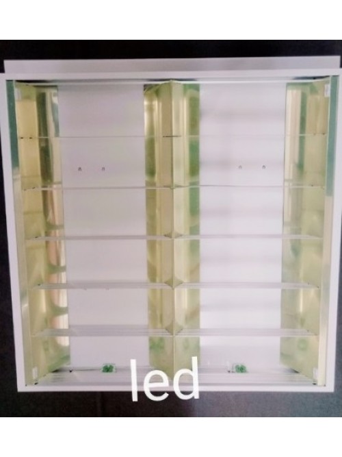 Recessed 2x18W Modular LED Fitting