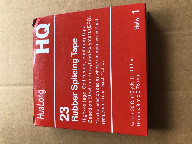 HQ 23 rubber splicing tape (10yards)